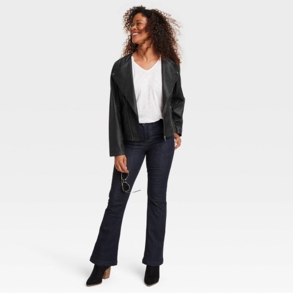 Knox Rose Moto Jacket Black - Picture 3 of 5